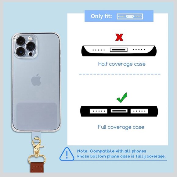 Crossbody Phone Lanyard - Bohemian Print - Picture 7 of 7